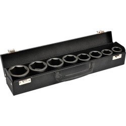 Yato YT-1115 Gniazdo udarowe Wpływ socket set Czarny