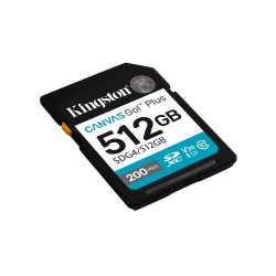 Karta pamięci Kingston Canvas Go Plus SDG4/512GB (512GB Class U3, V30 Karta pamięci)