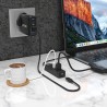 UNITEK uHUB Q4 USB 3.2 Gen 1 (3.1 Gen 1) Type-A 5000 Mbit/s Czarny
