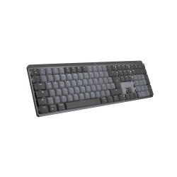 Logitech MX Mechanical klawiatura Biuro RF Wireless + Bluetooth QWERTZ Niemiecki Grafitowy, Szary