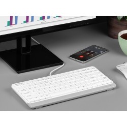 Klawiatura A4Tech FSTYLER FK11 biały A4TKLA47119