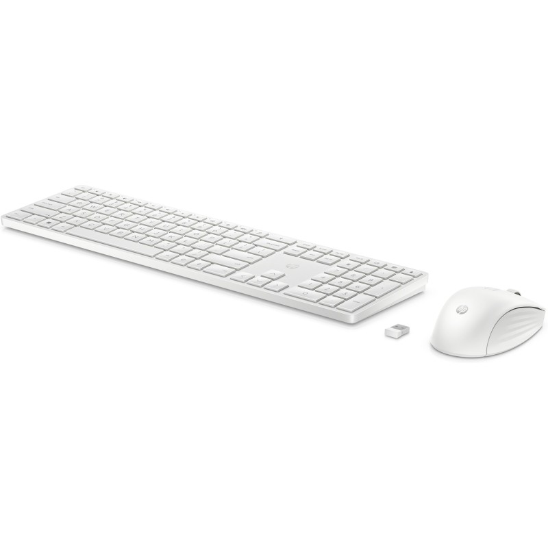 Zestaw bezprzewodowy klawiatura + mysz HP 655 White 860P8AA Zestaw bezprzewodowy klawiatura + mysz HP 655 White 860P8AA