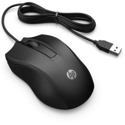 HP Mysz 105 przewodowa czarna 822M9UT