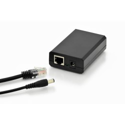Splitter PoE+ 802.3at do RJ45/DC5/9/12V dla urządzeń bez PoE