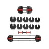 Zestaw regulowanych sztangielek HMS SGR40 PRO SET 2w1 43,5 kg