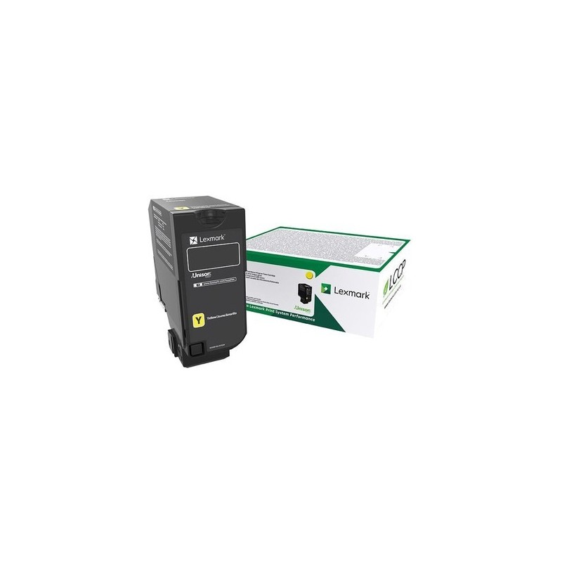 Lexmark 75B20Y0 kaseta z tonerem 1 szt. Oryginalny Żółty
