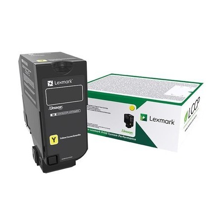 Lexmark 75B20Y0 kaseta z tonerem 1 szt. Oryginalny Żółty