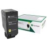 Lexmark 75B20Y0 kaseta z tonerem 1 szt. Oryginalny Żółty