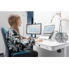 Digitus Biurko z elektryczną regulacją wysokości oraz stacją ładowania USB i szufladą