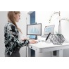 Digitus Biurko z elektryczną regulacją wysokości oraz stacją ładowania USB i szufladą
