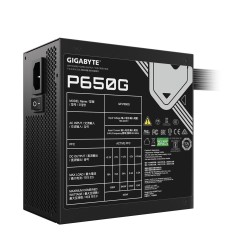 Gigabyte GP-P650G moduł zasilaczy 650 W 20+4 pin ATX ATX Czarny