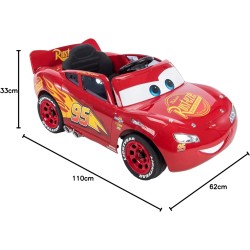 Jeździk elektryczny dla dzieci Auto Cars Lightning McQueen Huffy 17348W