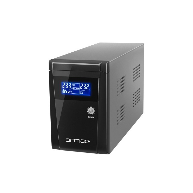 Armac O/1500E/LCD zasilacz UPS Technologia line-interactive 1,5 kVA 3 x gniazdo sieciowe Armac O/1500E/LCD zasilacz UPS Technologia line-interactive 1,5 kVA 3 x gniazdo sieciowe
