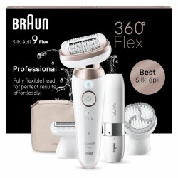 Braun Silk-épil 9 Flex 9-360 3D 40 pęset(y) Różowy, Biały