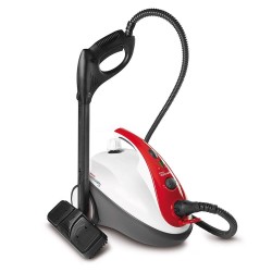 Polti Vaporetto Smart 30_R Cylindryczna myjka parowa 1,6 l 1800 W Czerwony, Biały