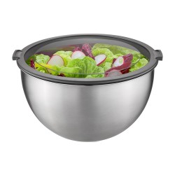 GEFU 89430 pojemnik do przechowywania żywności Okrągły Zestaw 8 l Stal nierdzewna 1 szt.