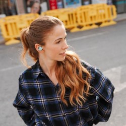 Słuchawki douszne Teufel REAL BLUE TWS 3 True-Wireless Bluetooth mgliste zielone - Słuchawki - 20 KHz
