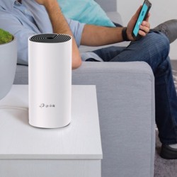 TP-Link Deco E4 (1-pack) Dual-band (2.4 GHz/5 GHz) Wi-Fi 5 (802.11ac) Biały, Szary Wewnętrzne