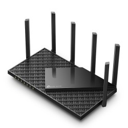 TP-Link Archer AXE75 router bezprzewodowy Gigabit Ethernet Trójpasmowy (2,4 GHz / 5 GHz / 6 GHz) Czarny