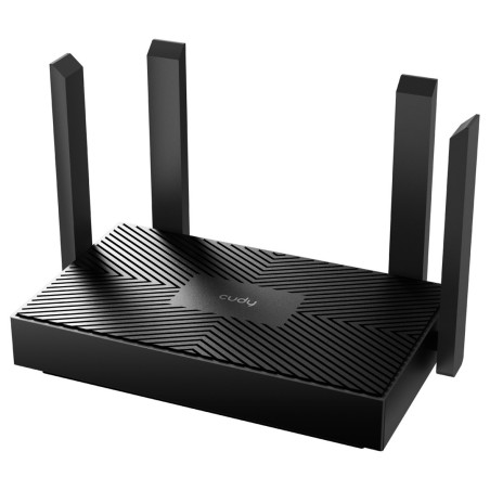 Cudy WR1500 router bezprzewodowy Gigabit Ethernet Dual-band (2.4 GHz/5 GHz) Czarny