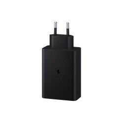 Ładowarka sieciowa SAMSUNG Trio EP-T6530 65W PD 1x USB-A, 2x USB-C (EP-T6530NBEGEU) Czarny