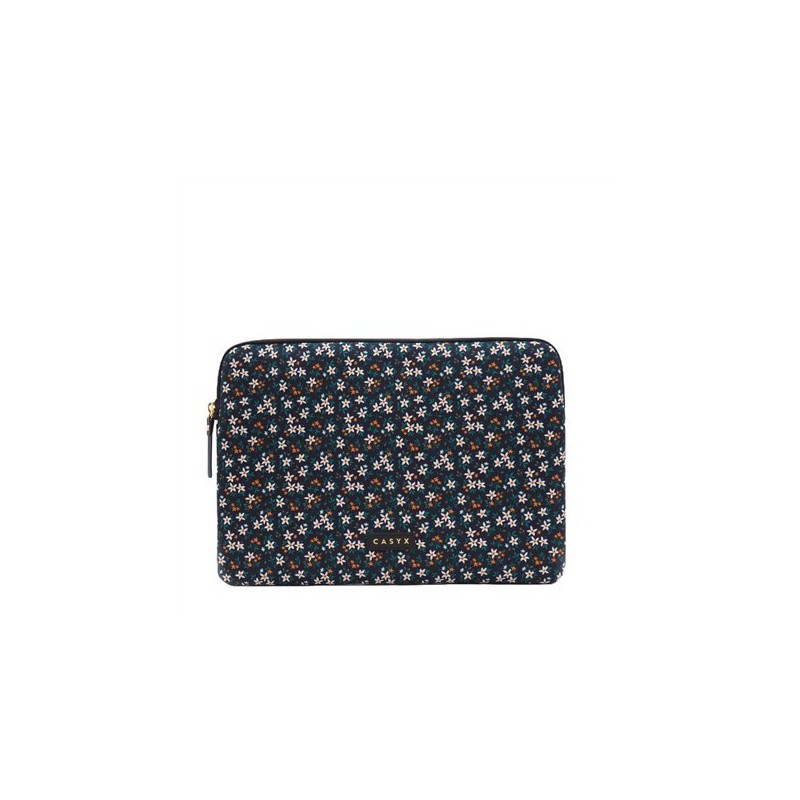 Casyx | Pasuje do rozmiaru 13"/14" | Casyx na MacBooka | SLVS-000013 | Rękaw | Ogród o północy | Nieprzemakalny