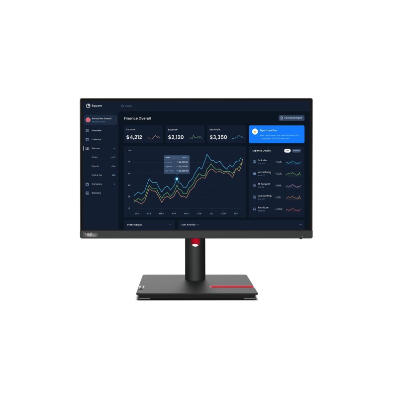 Lenovo T22i-30 21.5" FHD 60Hz 250nits AG USB, HDMI Raven Black Lenovo T22i-30 21.5" FHD 60Hz 250nits AG USB, HDMI Raven Black