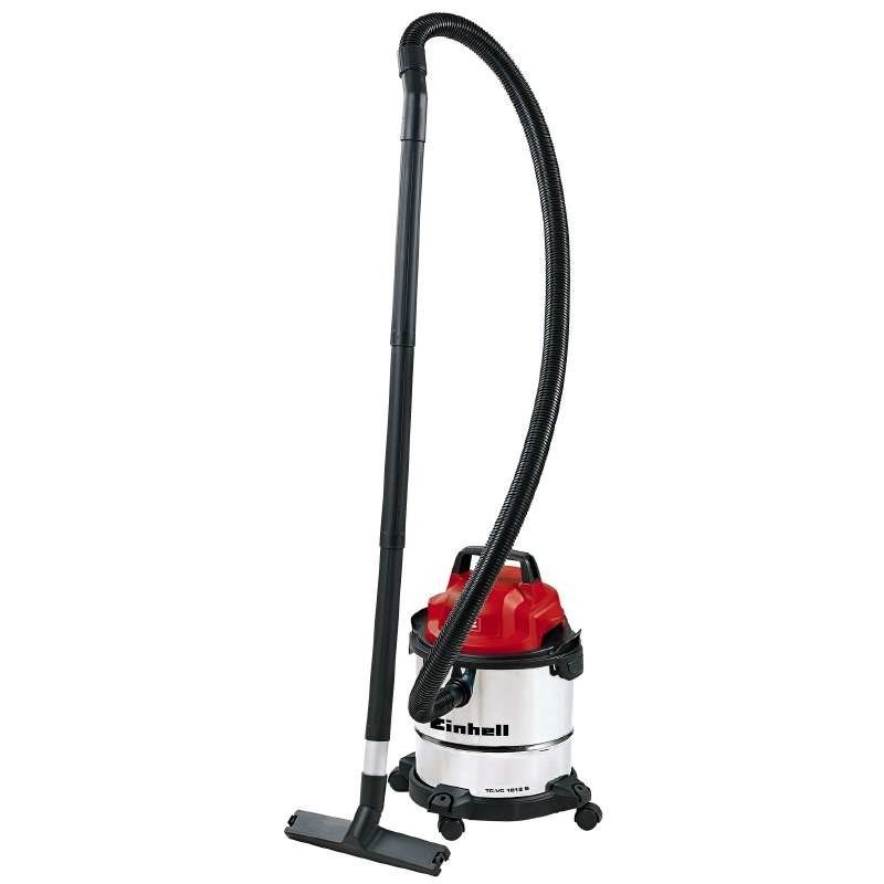 Einhell TC-VC 1812 S 12 l Cylinder próżniowy Suchy i Mokry 1250 W Einhell TC-VC 1812 S 12 l Cylinder próżniowy Suchy i Mokry 1250 W