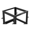 OPEN RACK 19" 9U 600X600-1100 REGULOWANY CZARNY LANBERG