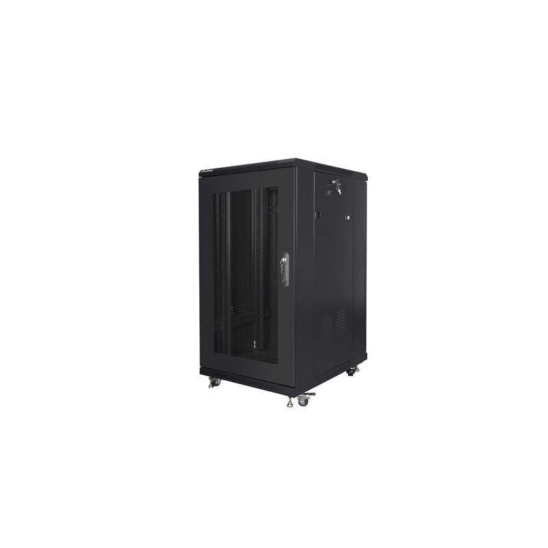 LANBERG SZAFA RACK STOJĄCA 19" 22U 600X800 DRZWI PERFOROWANE CZARNA (FLAT PACK) LANBERG SZAFA RACK STOJĄCA 19" 22U 600X800 DRZWI PERFOROWANE CZARNA (FLAT PACK)