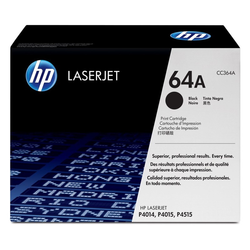 Toner HP czarny HP 64A, HP64A CC364A, 10000 str. Toner HP czarny HP 64A, HP64A CC364A, 10000 str.
