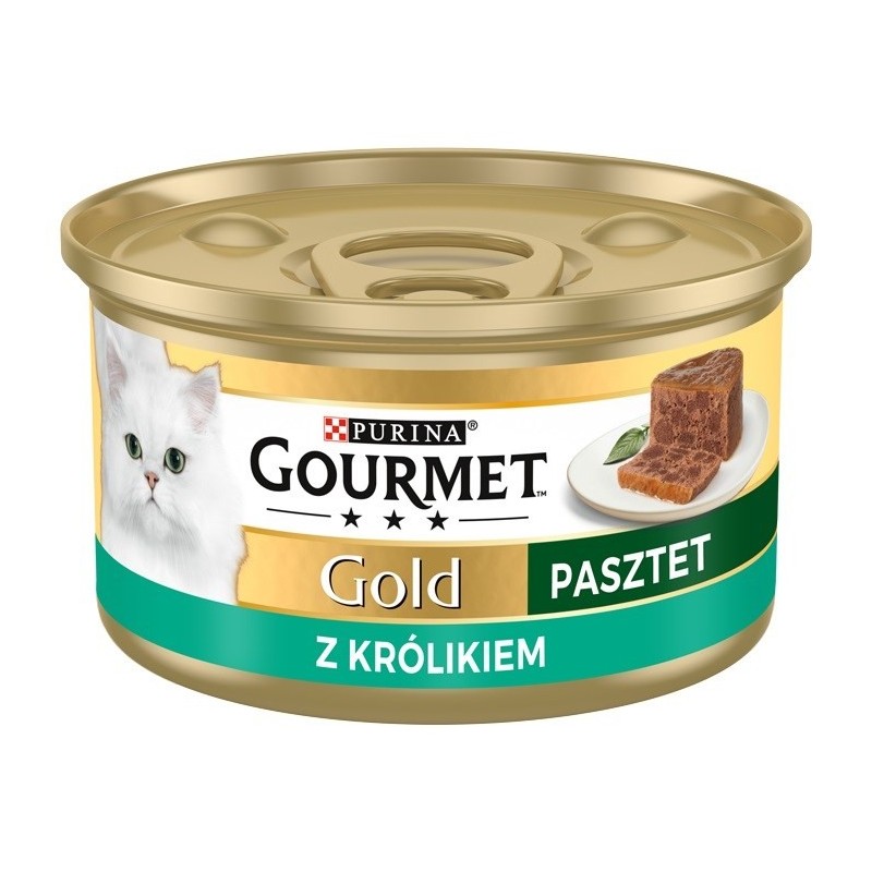 Purina Gourmet Gold królik - mokra karma dla kota - 85 g Purina Gourmet Gold królik - mokra karma dla kota - 85 g