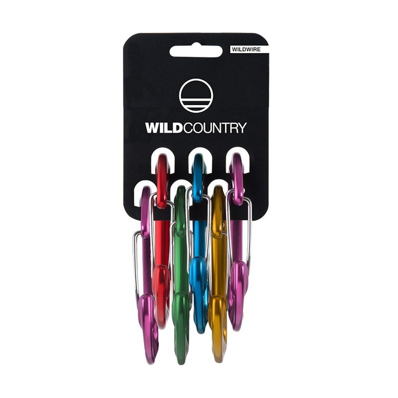 Zestaw karabinków wildwire rack 6 pack WILD COUNTRY