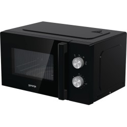 Gorenje MO17E1BH kuchenka mikrofalowa Blat Mikrofalówka Solo 17 l 700 W Czarny