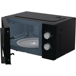 Gorenje MO17E1BH kuchenka mikrofalowa Blat Mikrofalówka Solo 17 l 700 W Czarny