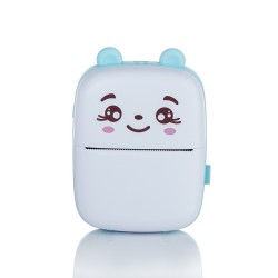 Extralink Mini drukarka termiczna EPP-002 Niebieska Bluetooth, USB-C, 1200 mAh, 210 dpi