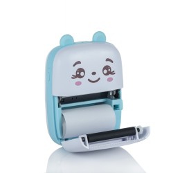 Extralink Mini drukarka termiczna EPP-002 Niebieska Bluetooth, USB-C, 1200 mAh, 210 dpi