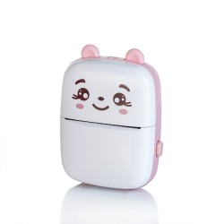 Extralink Mini drukarka termiczna EPP-001 Różowa Bluetooth, USB-C, 1200 mAh, 210 dpi