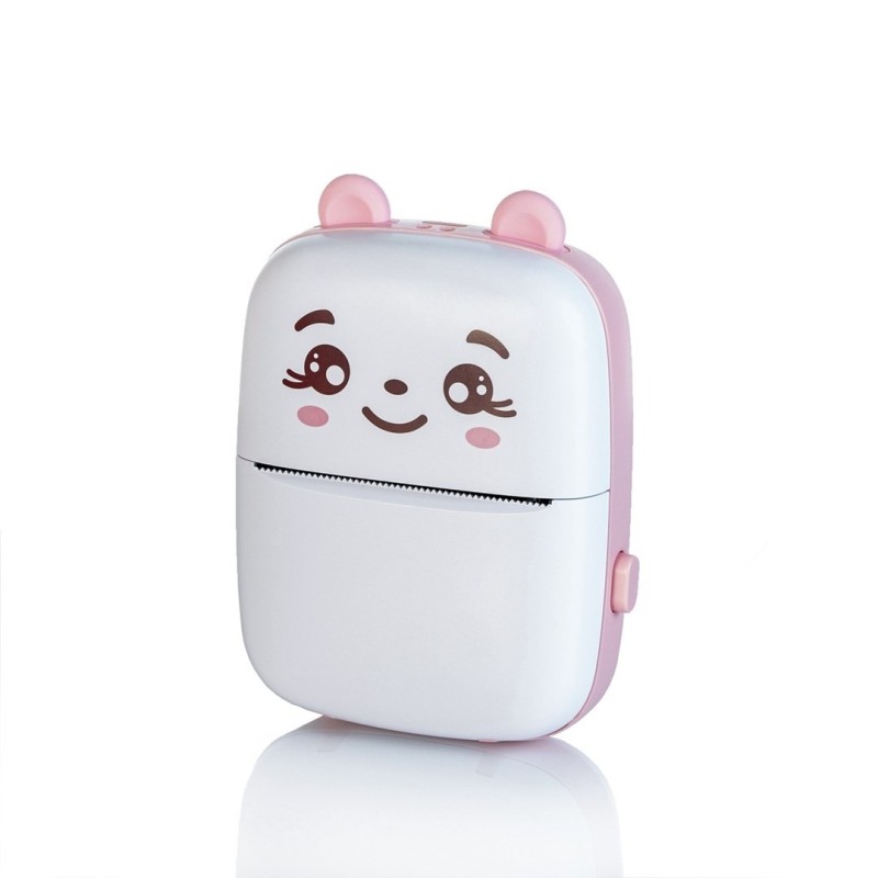 Extralink Mini drukarka termiczna EPP-001 Różowa Bluetooth, USB-C, 1200 mAh, 210 dpi Extralink Mini drukarka termiczna EPP-001 Różowa Bluetooth, USB-C, 1200 mAh, 210 dpi