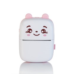 Extralink Mini drukarka termiczna EPP-001 Różowa Bluetooth, USB-C, 1200 mAh, 210 dpi