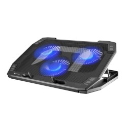 NATEC Laptop Cooling Pad Oriole 15.6-17.3inch LED podkładka chłodząca do notebooków 43,9 cm (17.3")