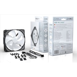Noiseblocker B12-PS-BL Obudowa komputera Wentylator 12 cm Czarny