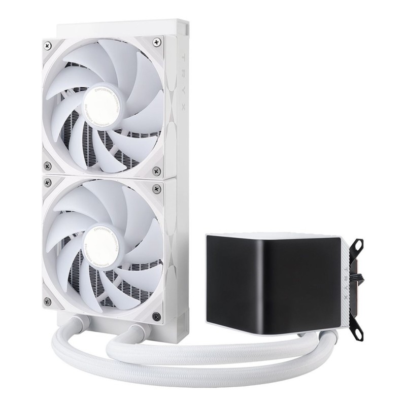 TRYX PANORAMA Complete Water Cooling ARGB - 240 mm biały - AMD Socket AM4 (Ryzen) - AMD Socket AM5 (Ryzen Zen4) TRYX PANORAMA Complete Water Cooling ARGB - 240 mm biały - AMD Socket AM4 (Ryzen) - AMD Socket AM5 (Ryzen Zen4)
