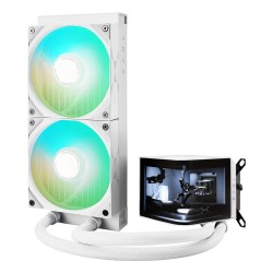 TRYX PANORAMA Complete Water Cooling ARGB - 240 mm biały - AMD Socket AM4 (Ryzen) - AMD Socket AM5 (Ryzen Zen4)
