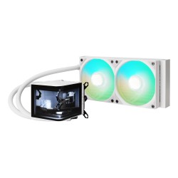 TRYX PANORAMA Complete Water Cooling ARGB - 240 mm biały - AMD Socket AM4 (Ryzen) - AMD Socket AM5 (Ryzen Zen4)