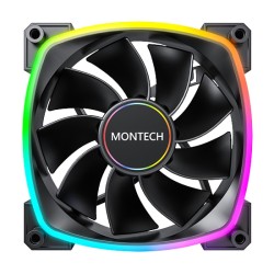 Montech RX140 PWM Obudowa komputera Wentylator 14 cm Czarny 1 szt.