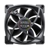 Montech RX140 PWM Obudowa komputera Wentylator 14 cm Czarny 1 szt.