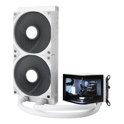 Kompletne chłodzenie wodne TRYX PANORAMA - 240 mm biały - AMD Socket AM4 (Ryzen) - AMD Socket AM5 (Ryzen Zen4)