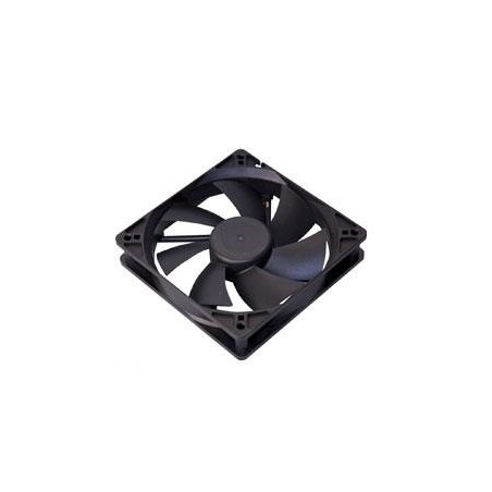 Akasa Black 12cm case fan Obudowa komputera Wentylator Czarny