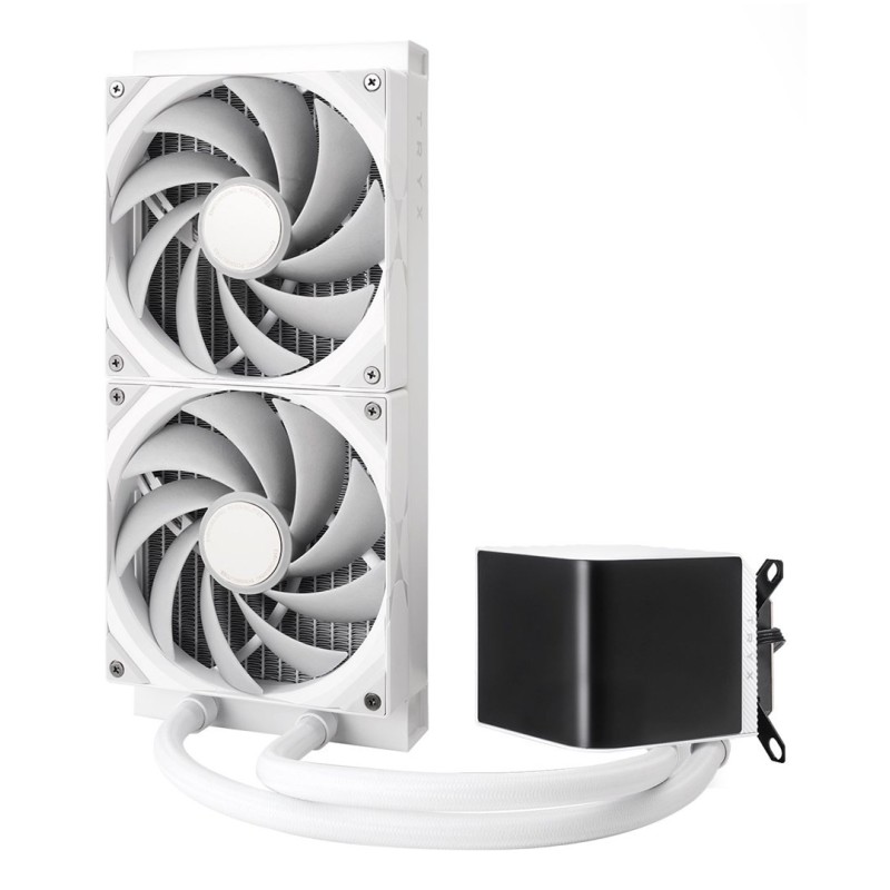Kompletne chłodzenie wodne - 280 mm biały - AMD Socket AM4 (Ryzen) - AMD Socket AM5 (Ryzen Zen4) Kompletne chłodzenie wodne - 280 mm biały - AMD Socket AM4 (Ryzen) - AMD Socket AM5 (Ryzen Zen4)
